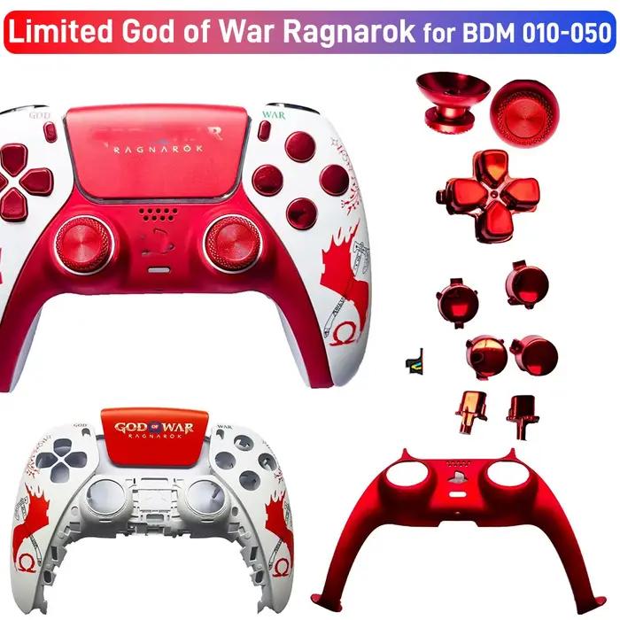 Coque de manette PS5 God of War Ragnarok édition limitée – Coque arrière et avant de remplacement po