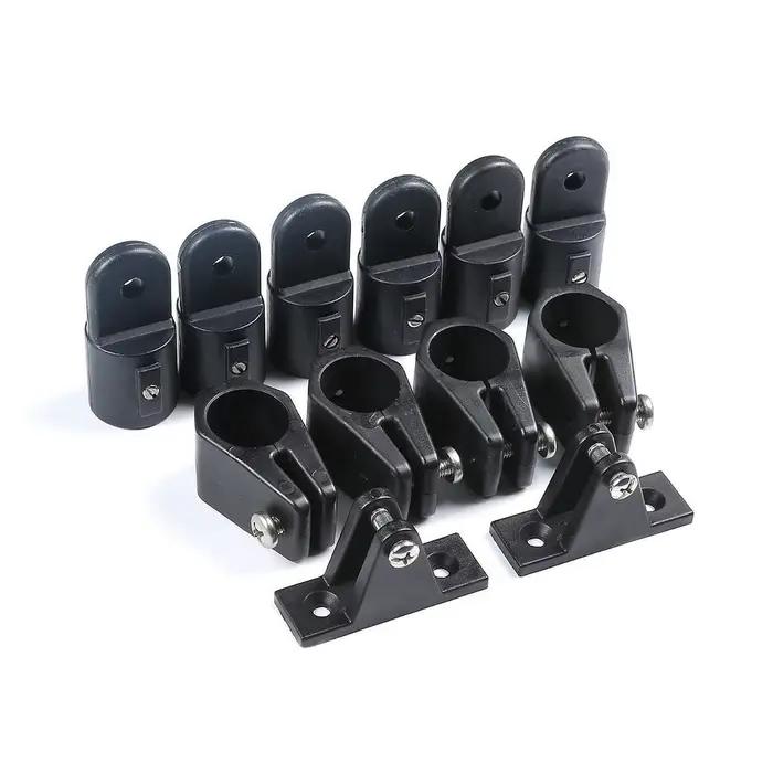 Accessoires pour bateaux marins, kit de quincaillerie durable en nylon pour auvent de bateau semi-ri