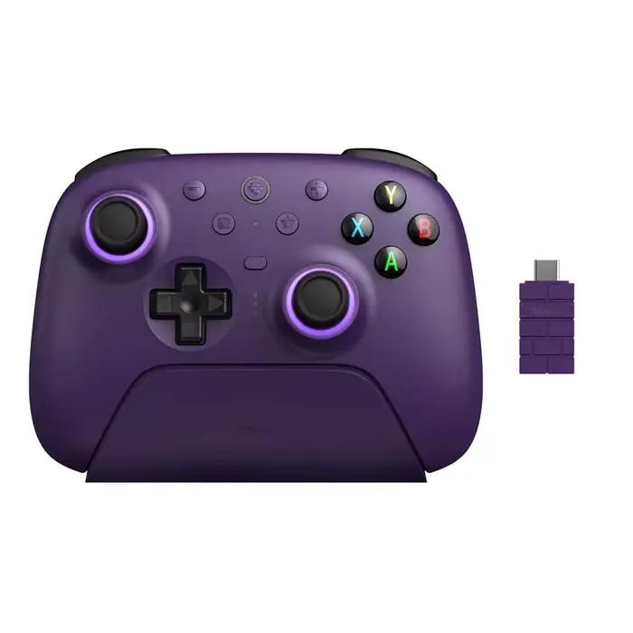 Contrôleur de jeu sans fil 8BitDo Ultimate 2 pour PC et Android avec manettes TMR, déclencheurs comm