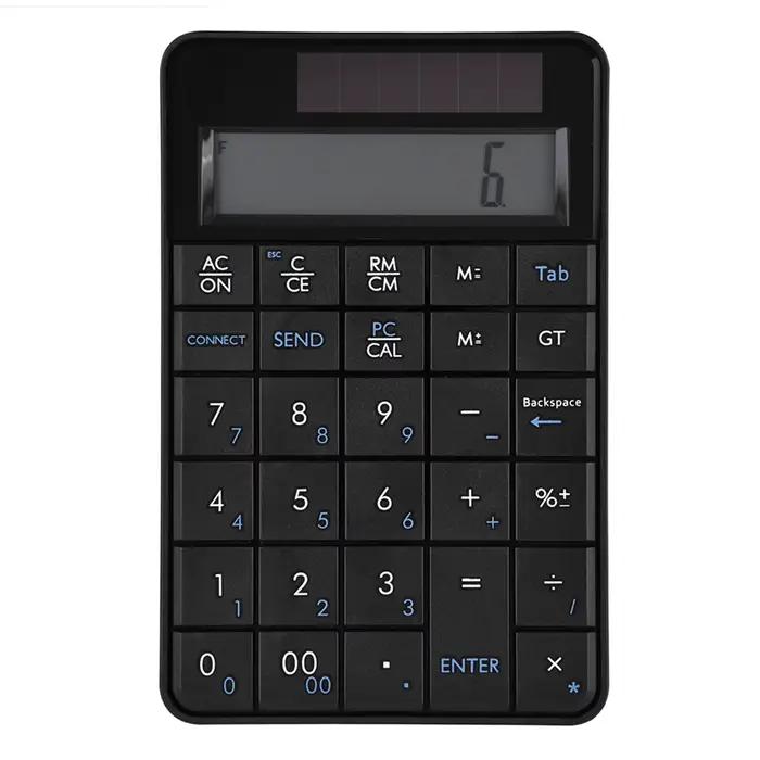 Clavier numérique Mini 2.4G USB sans fil 2 en 1 29 touches clavier numérique clavier et calculatrice