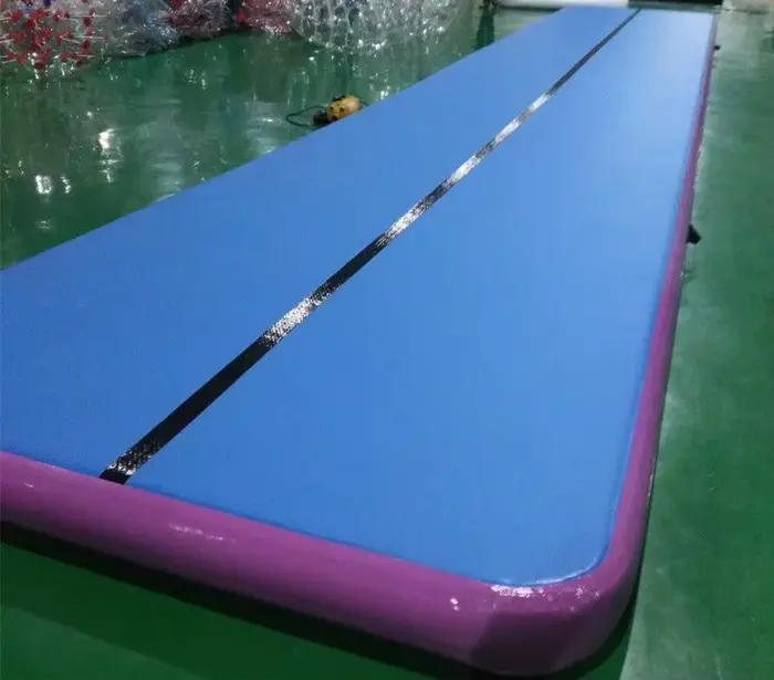 Tapis de gymnastique gonflable 9*2*0.2m, tapis de gymnastique gonflable, tapis d'entraînement pour l