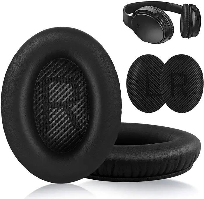 Coussinets d'oreille de remplacement haut de gamme pour casque Bose QC35 et QC35ii, mousse à mémoire