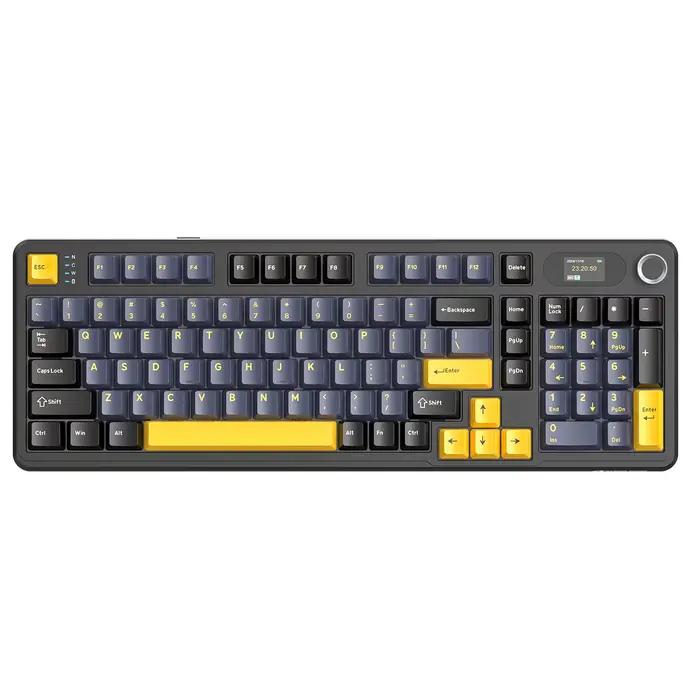 ATTACK SHARK X98 Pro clavier mécanique de jeu sans fil Tri-mode Bluetooth RGB joint bouton d'écran T