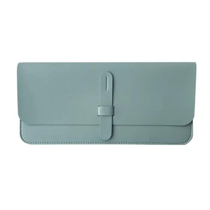 Manchon de clavier sans fil Anti-poussière, sac de rangement en cuir PU Anti-choc, étui de protectio