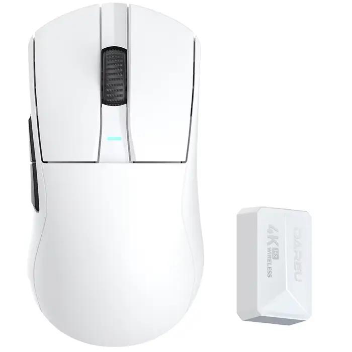 DAREU 4KHz Tri-mode 2.4G sans fil filaire PBT souris PAW3395 26000 DPI RGB 6 boutons programmables R