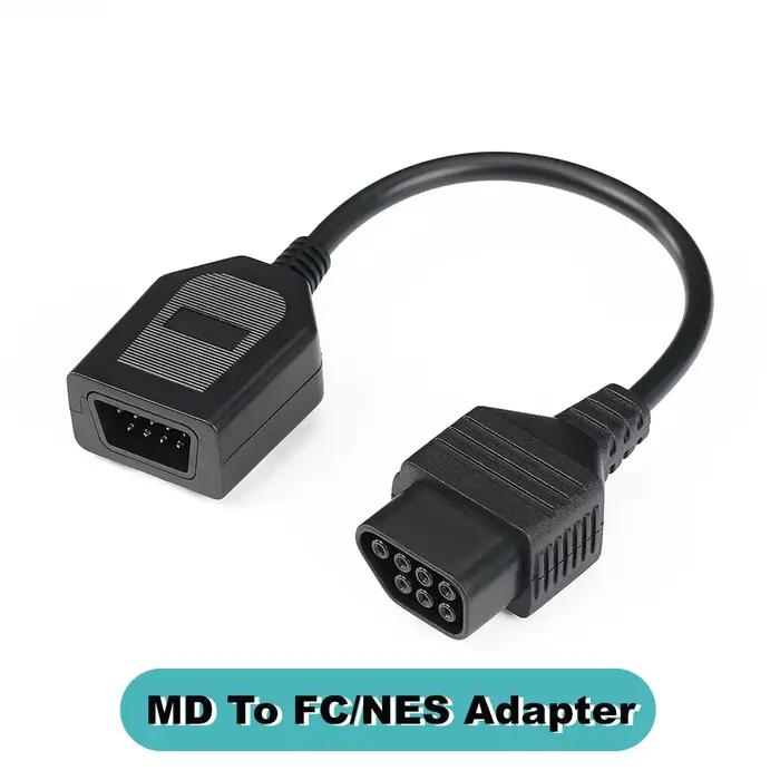 Adaptateur de contrôleur pour Console de jeu Mega Drive/GameCube/Wii/FC/NES, prise en charge du mane