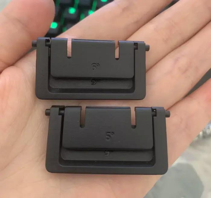 Support de clavier 2 pièces/paire, support de clavier pour Blackwidow V3/V3 pro/X TKL & Cynosa V2 & 
