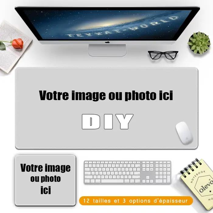 Créez votre propre tapis de souris personnalisé - Choisissez parmi 9 tailles et 3 épaisseurs |   Pho