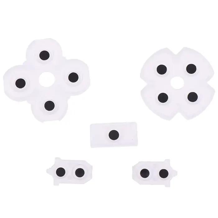 Lèvent en caoutchouc conducteur en silicone pour manette PS4, pièce de rechange de réparation