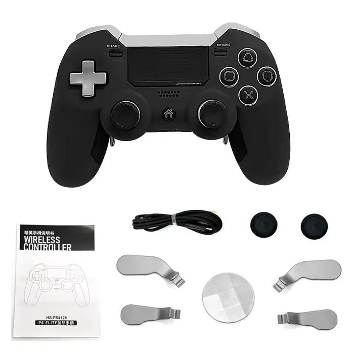 Manette de jeu PS4 sans fil Bluetooth, Compatible avec PC pour PS4/PS4 Pro/PS4, Console de jeu mince