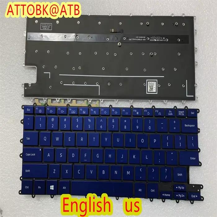 Clavier d'ordinateur portable d'origine anglais/royaume-uni/italie/GR pour Samsung Galaxy Book Flex 