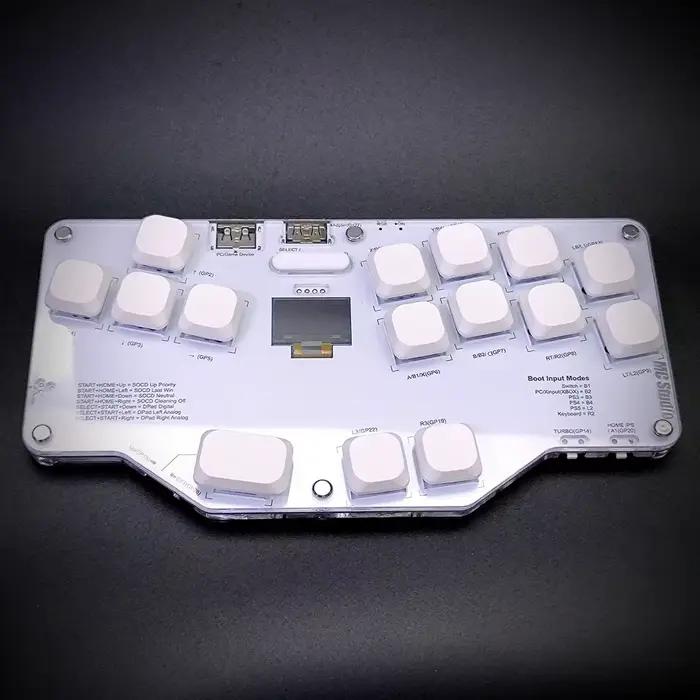 Mixbox clavier à une main profil bas personnalisé filaire rvb échangeable à chaud ergonomique Mini c