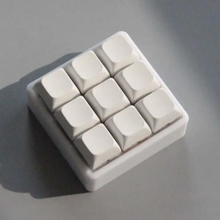 Clavier numérique mécanique filaire de type C, 9 touches, programmable, RVB, VIA, bricolage, Hotswap