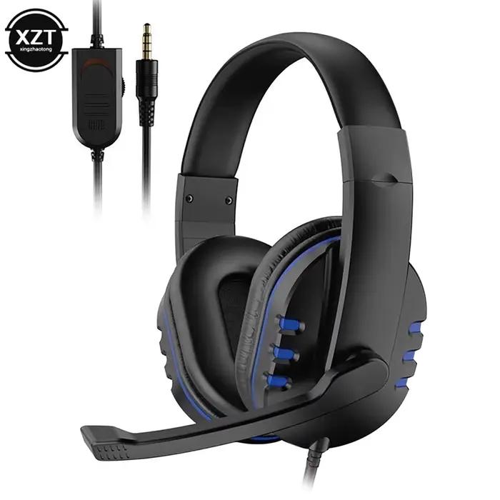 Casque de jeu filaire avec microphone, casque de jeu, PC, ordinateur portable, PS4, PS5, Play Statio