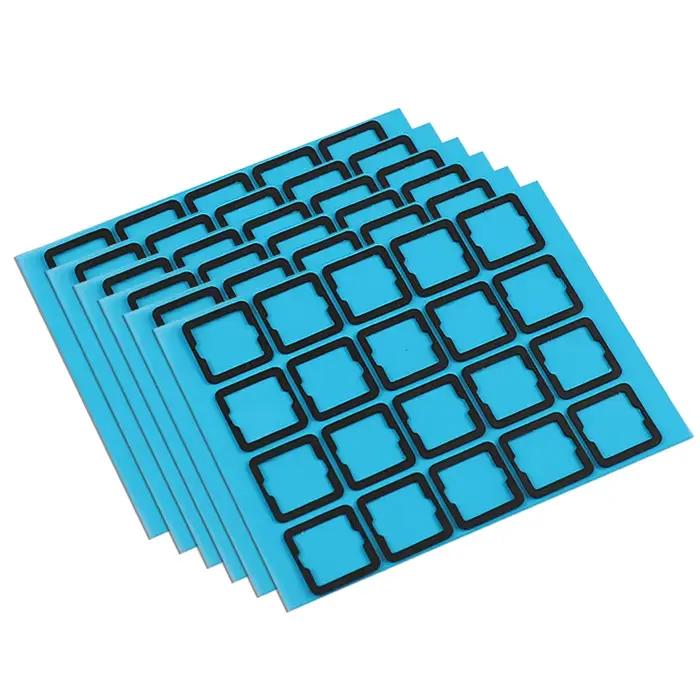 Analyste de clavier bricolage silencieux, coussinets en mousse, festin PE OligKeyboard Switch SAP Af
