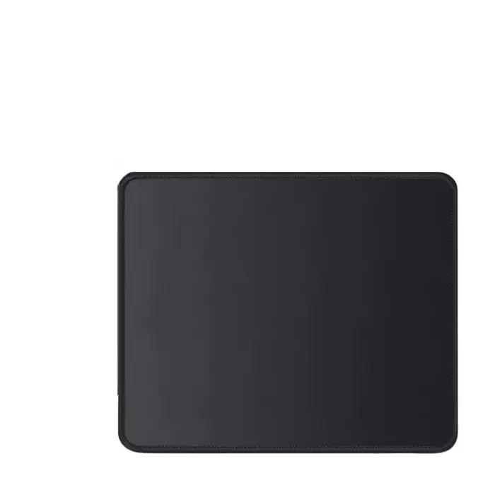 Petit tapis de souris noir solide, tapis de bureau, accessoire informatique, tapis de bureau antidér