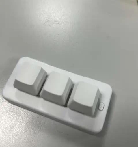 Mini clavier personnalisé MK321 U G BT Pro, 3 touches, interrupteur mécanique, connexion USB, mode t