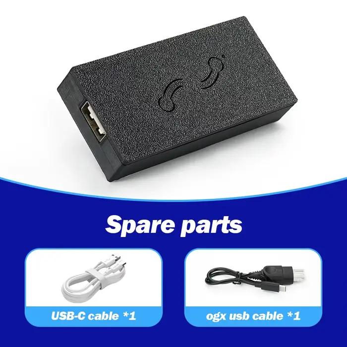 OGX Mini adaptateur de contrôleur Pico pour Xbox/PC/PS3/Switch convertisseur de manette filaire d'or
