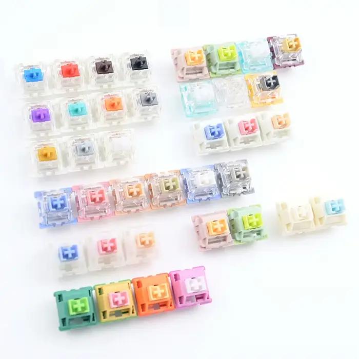 Outemu – Kit de Test de commutateurs pour clavier mécanique, silencieux, linéaire, Tactile, Clicky, 