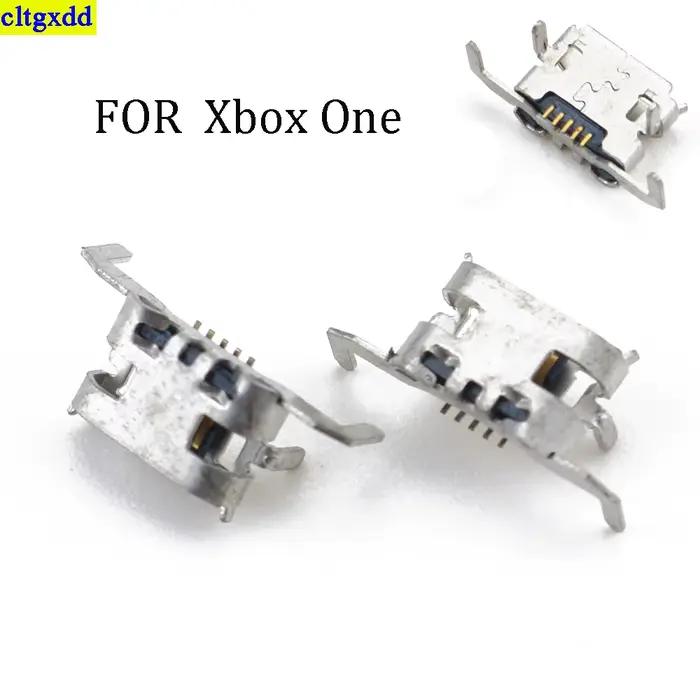 Cltgxdd 2-10 pièces pour manette Xbox One : Connecteur de charge, port d'alimentation, prise de char