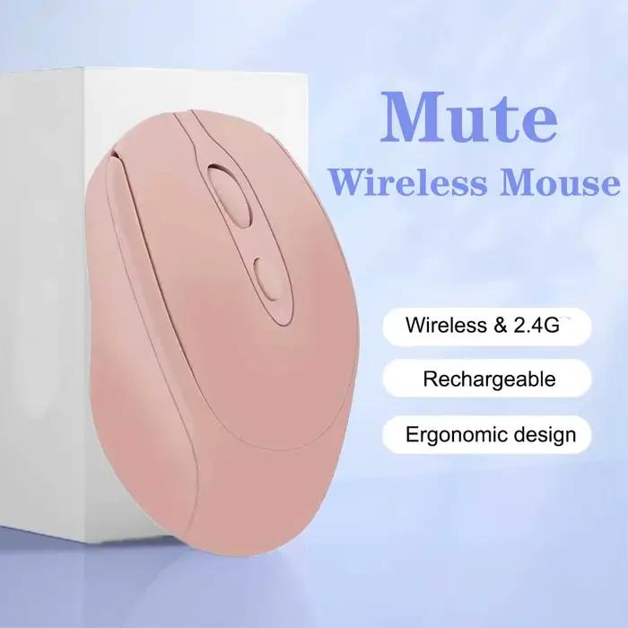 Souris de jeu sans fil Rechargeable 2.4G, Compatible Bluetooth, USB, silencieuse, pour ordinateur po