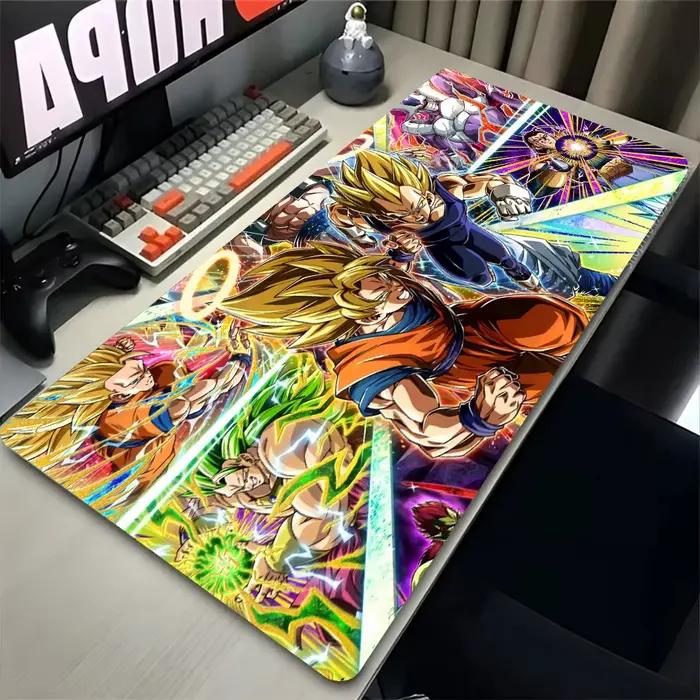 Tapis de souris Dragon Ball Z Kawaii DBZ, tapis de bureau pour ordinateur, accessoires de jeu pour c