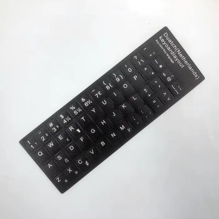 Suédois polonais Farsi néerlandais Italiano Deutsch hongrois turc danois clavier autocollants lettre