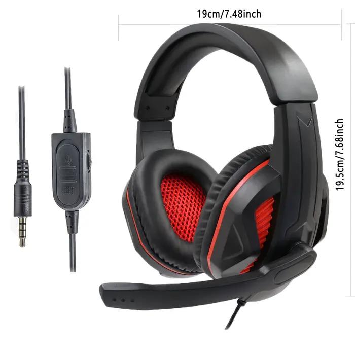 Le casque de jeu costyle avec microphone et muet convient pour PS4, PS5, Xbox one, Nintendo Switch,