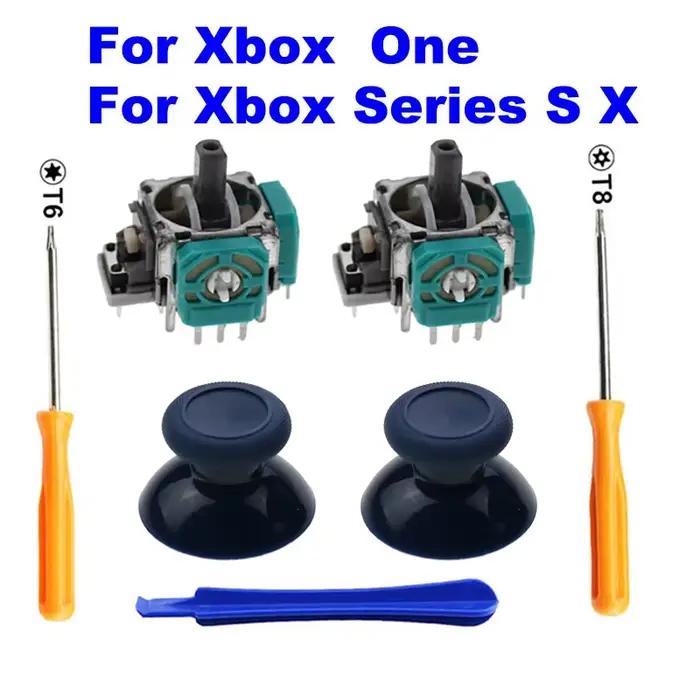 2 PCS Module de capteur de joystick analogique 3D, potentiomètres et stick analogique pour manette X