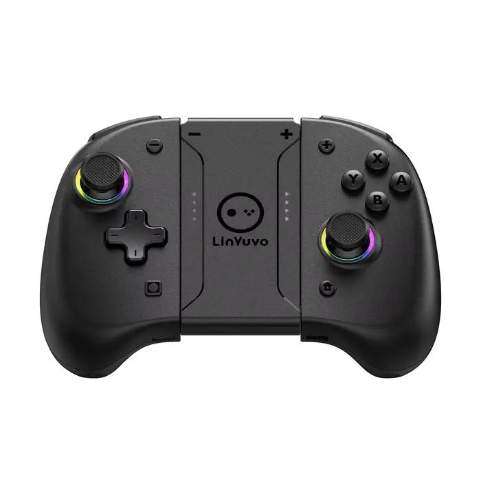 Manette de jeu pour Nintendo Switch & Lite & OLED, contrôleur sans fil Bluetooth, accessoires de jeu