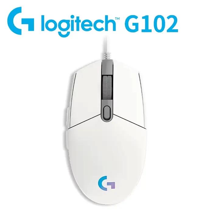 Adapté à divers scénarios de jeu, la souris de jeu filaire Logitech G102/G203 offre une réponse rapi