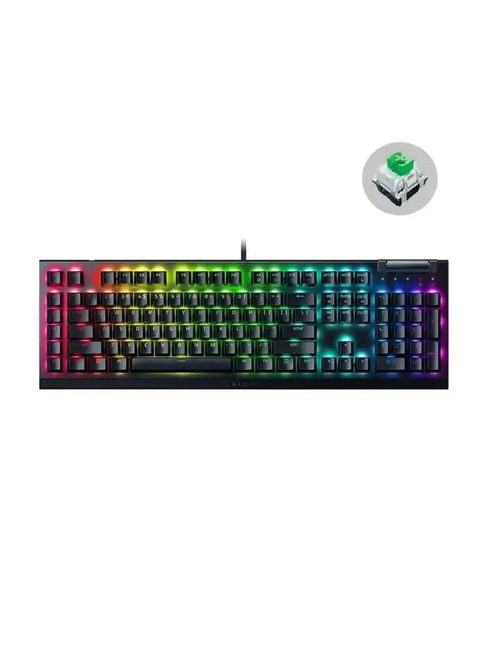 NOUVEAU clavier filaire de jeu mécanique Razer BlackWidow V4 X : linéaire et silencieux - 6 touches 