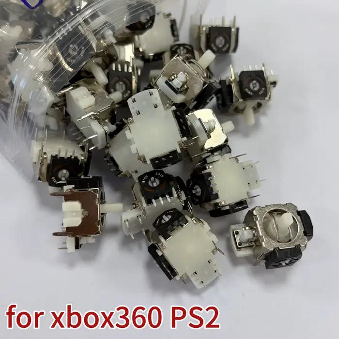 Joystick analogique 3D OEM d'origine, 50 pièces/lot, pour manette Xbox 360 et PS2, stick analogique 