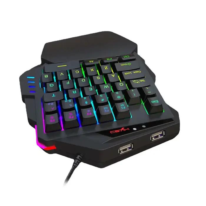 Clavier de jeu pour PS4 Pro, PS3, XBOX 360, XBOX ONE, convertisseur USB Type C, connecteur d'ordinat