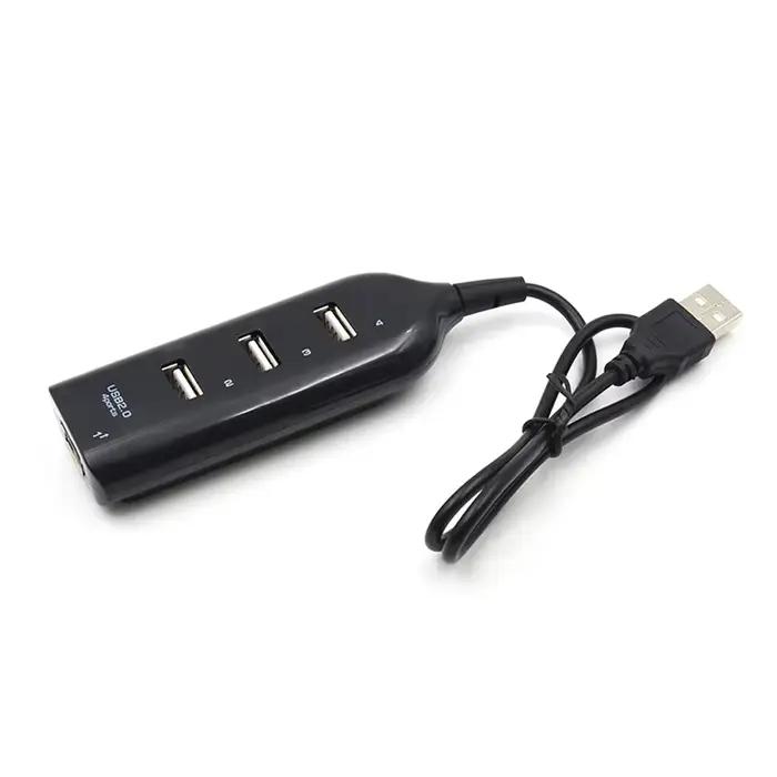 KEBIDUMEI Hub USB 4 ports, répartiteur USB, adaptateur OTG, Hub USB 2.0 pour souris, clavier, PC por