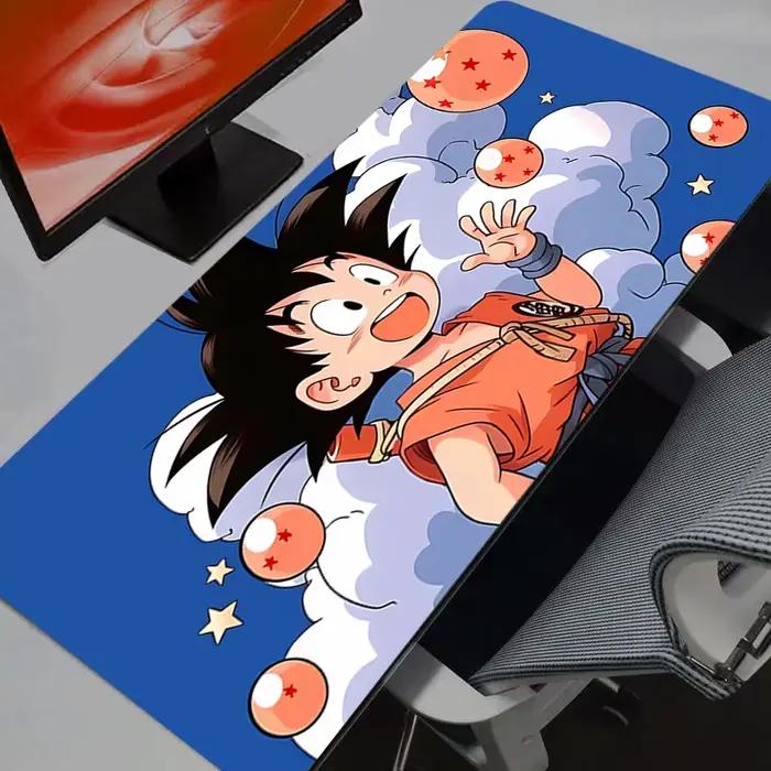 Tapis de souris Dragon Ball Z DBZ Kawaii, tapis de bureau pour ordinateur, 90x40, mignon, accessoire