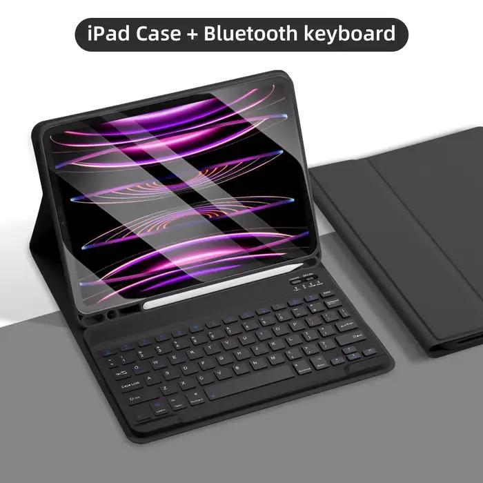 Étui pour clavier iPad 2025, iPad Air 11 pouces 13 pouces M2 M3 Pro 11 pouces 13 pouces M4 Pro 11 12