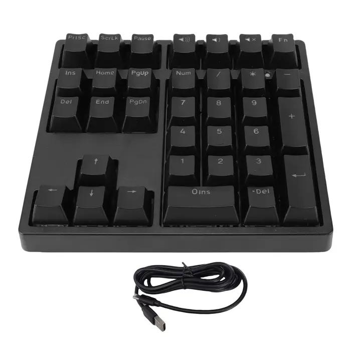 Clavier externe filaire à 34 touches, pavé numérique mécanique USB C, clavier numérique à 34 touches