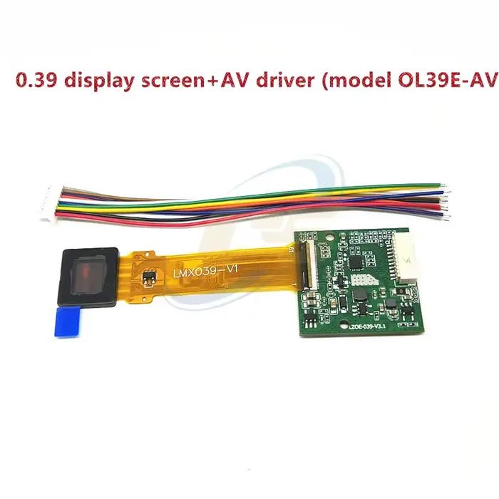 Mise à niveau du viseur OLED 0.39 pouces, Micro affichage PVS31, Vision nocturne, casque d'imagerie 
