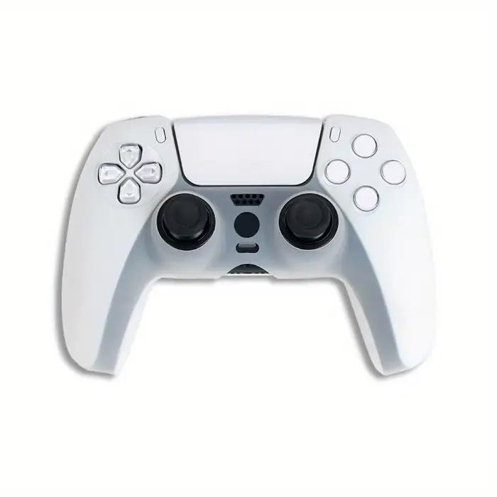 Manette PS5 en silicone anti-ald, manchon de protection, manchon de poignée, anti-poussière, adapté 