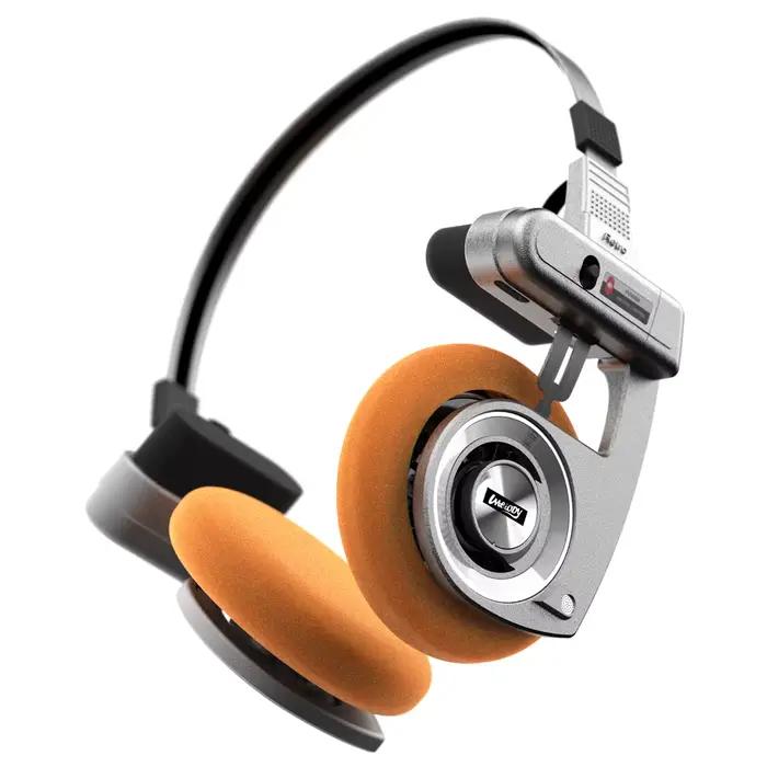 UMELODY U3 casque rétro sans fil Bluetooth casque sur l'oreille casque HIFI sans fil pliable suppres