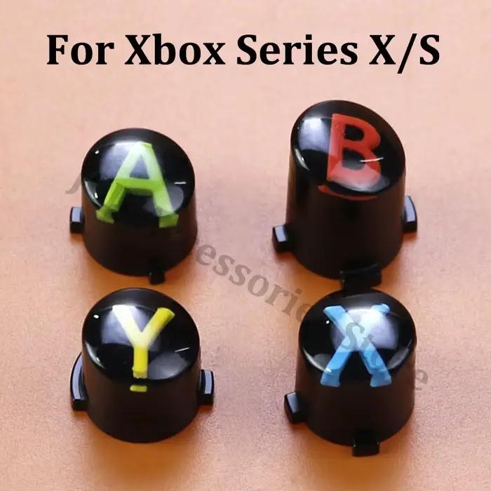 Kit de remplacement des boutons A B Y X pour manette Xbox Series S X, compatible avec Xbox One Slim 