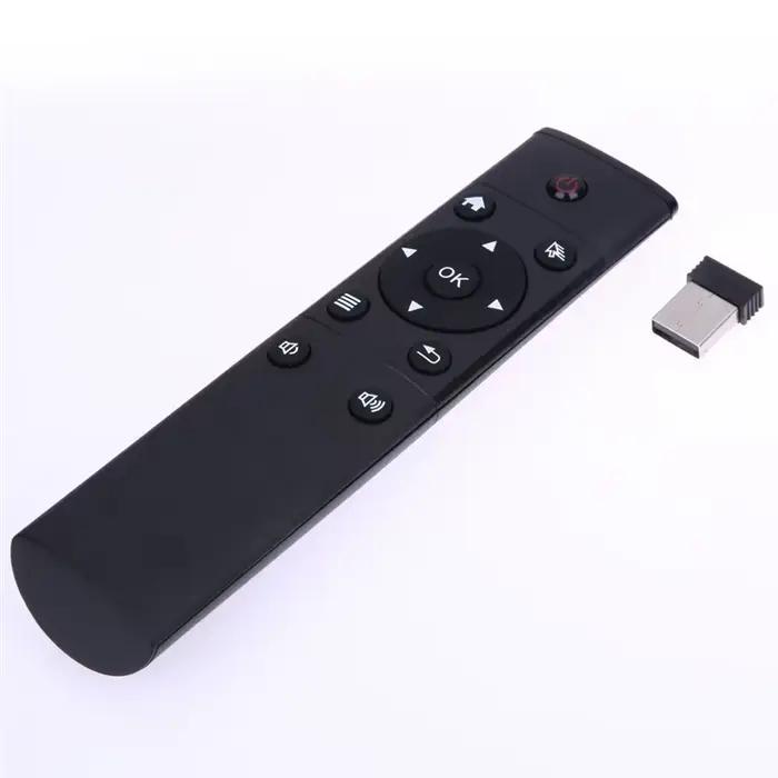 Clavier souris sans fil 2.4GHz, télécommande intelligente à 12 touches FM4, avec récepteur USB, pour
