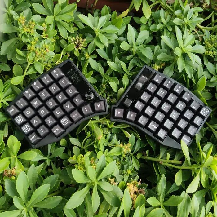 Kit Bluetooth Sofle RGB, clavier divisé avec bouton d'écran pointu et tiges PCB hotswap (solution sa