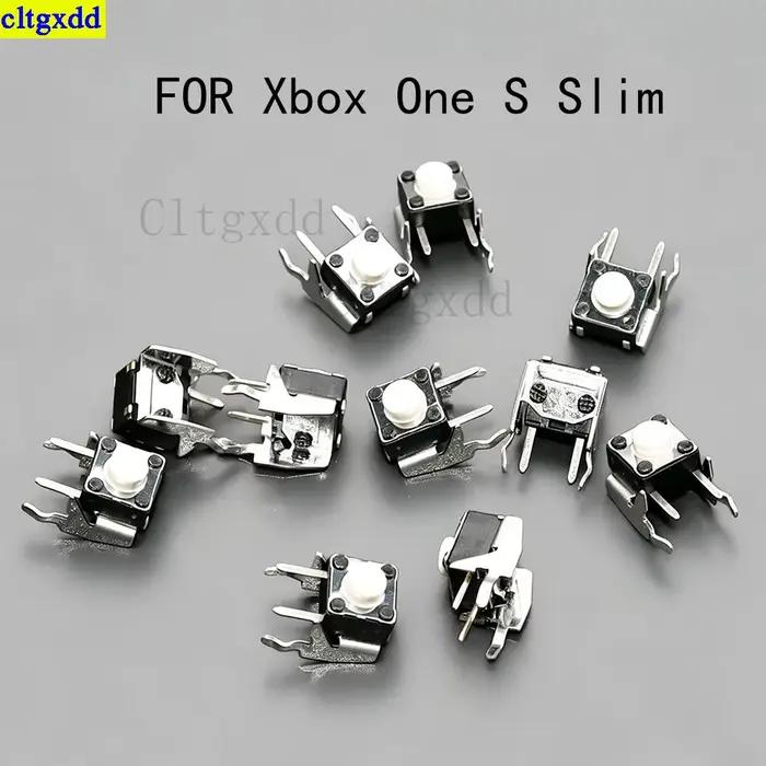 Cltgxdd – poignée de manette pour Xbox One S Slim, bouton tactile RB LB, micro-interrupteur, pièces 