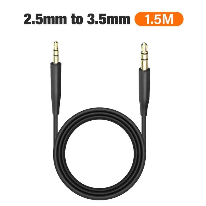 Câble Aux pour casque BOSE QC35II QC35 QC25 link OE2/OE2I, 3.5mm à 2.5mm