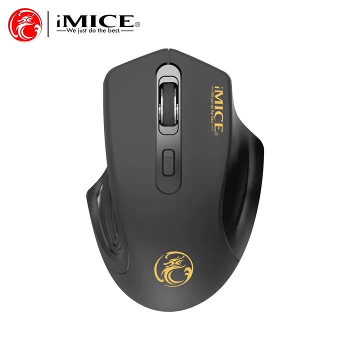 Souris sans fil USB 2.4G silencieuse, Style batterie, suivi optique, récepteur de souris d'ordinateu