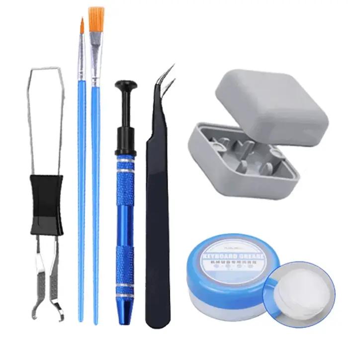 Kit de graisse lubrifiante pour clavier, ouvre-clé, capuchons de touches pour joueur mécanique, écha