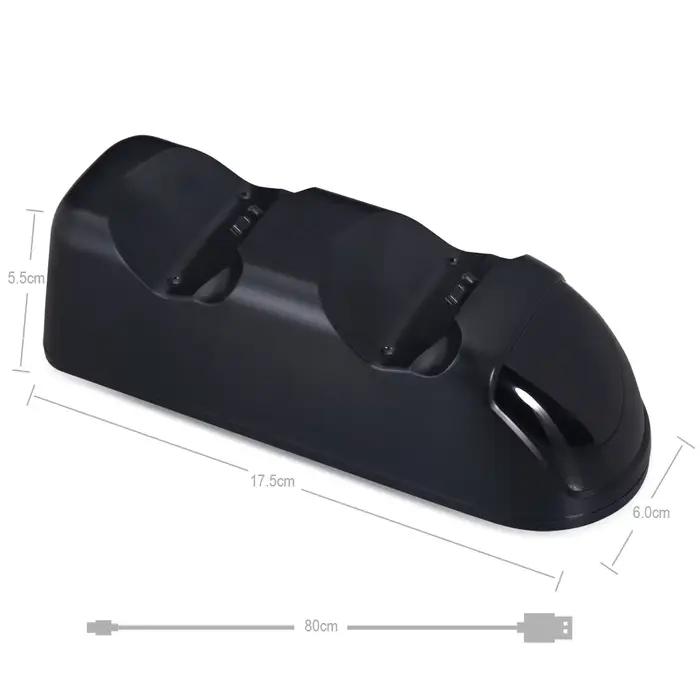 Station de charge pour manette PS4, chargeur pour manette PS4 S6, accessoires pour manette PS4, noir