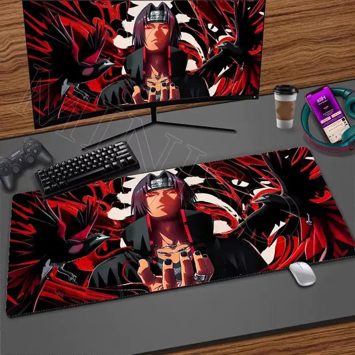 Tapis de souris anime japonais Naruto 4K jeu clavier tapis de souris tapis n-narutoS tapis de souris